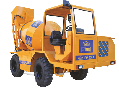 Self-Loading Concrete Mixers