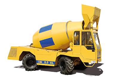 Self Loading Concrete Mixer