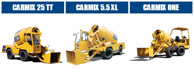 Self Loading Concrete Mixer