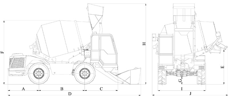 Self Loading Mixer 23FX Diagram