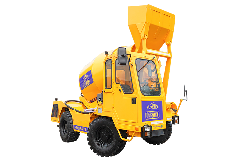 Self-Loading Concrete Mixers Machine India & Italy, Carmix Dumper D6