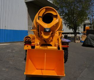 Self-Loading Concrete Mixer