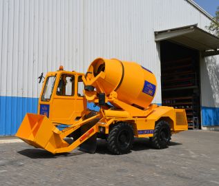 Front Loading Concrete Mixer