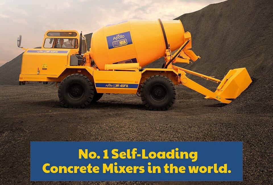Self-loading concrete mixer manufacturing companies