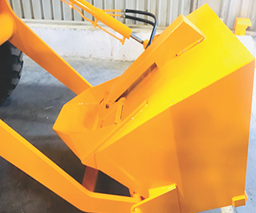adjustable Ecomatric Panel for operator comfort in construction machinery